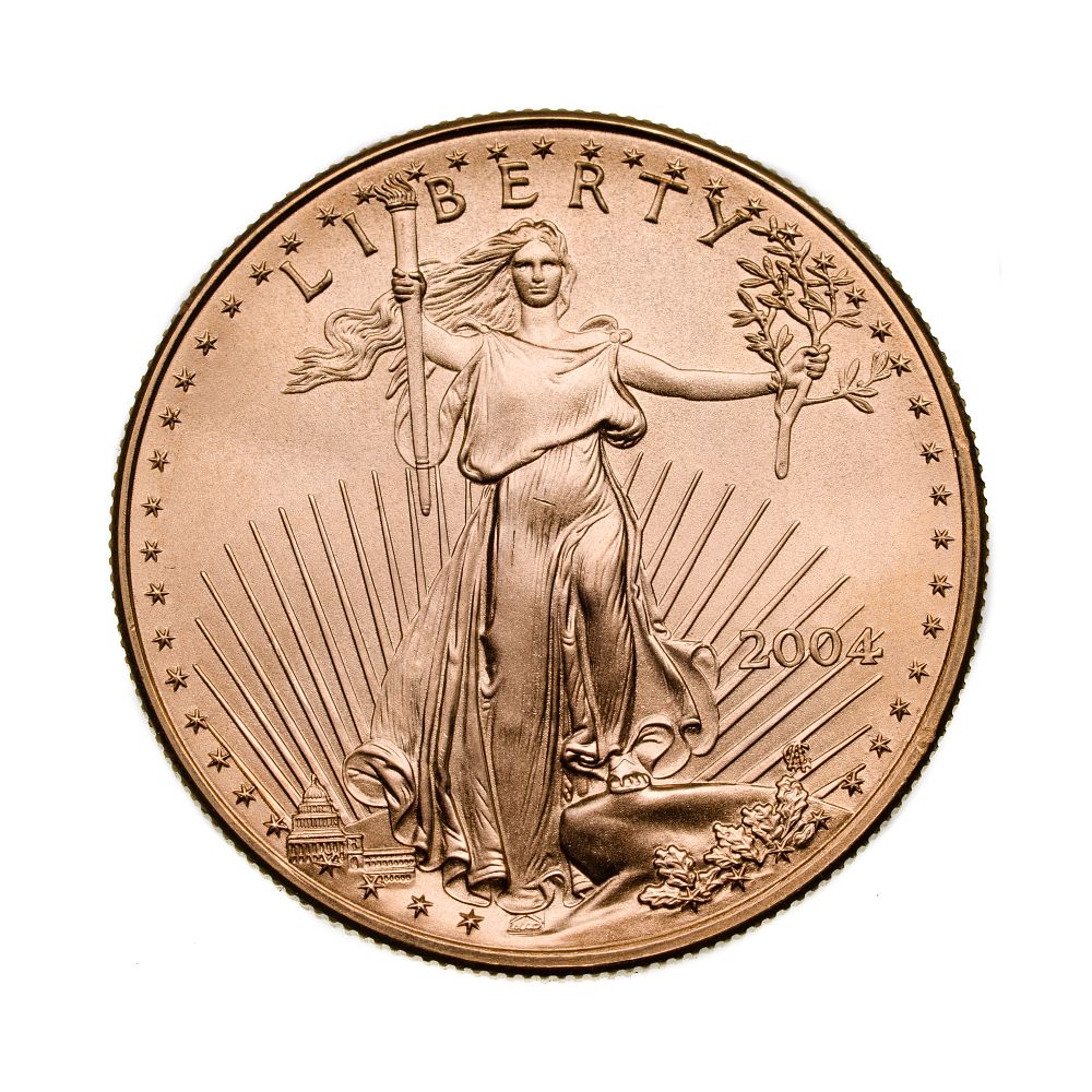 Lot 582: 2004 $50 American Eagle Gold