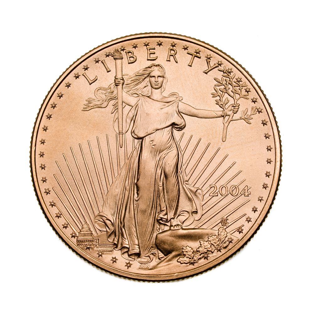 Lot 583: 2004 $50 American Eagle Gold