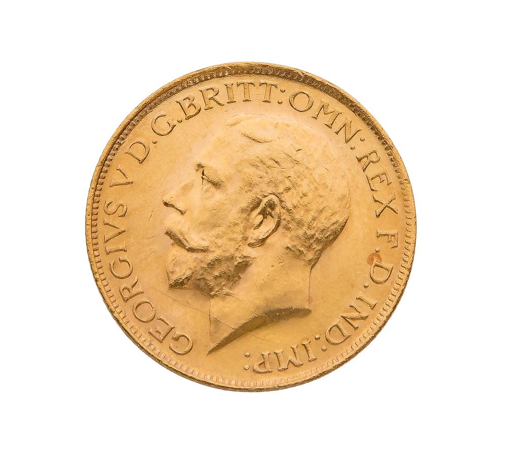 Lot 601: England: 1927 Sovereign Gold