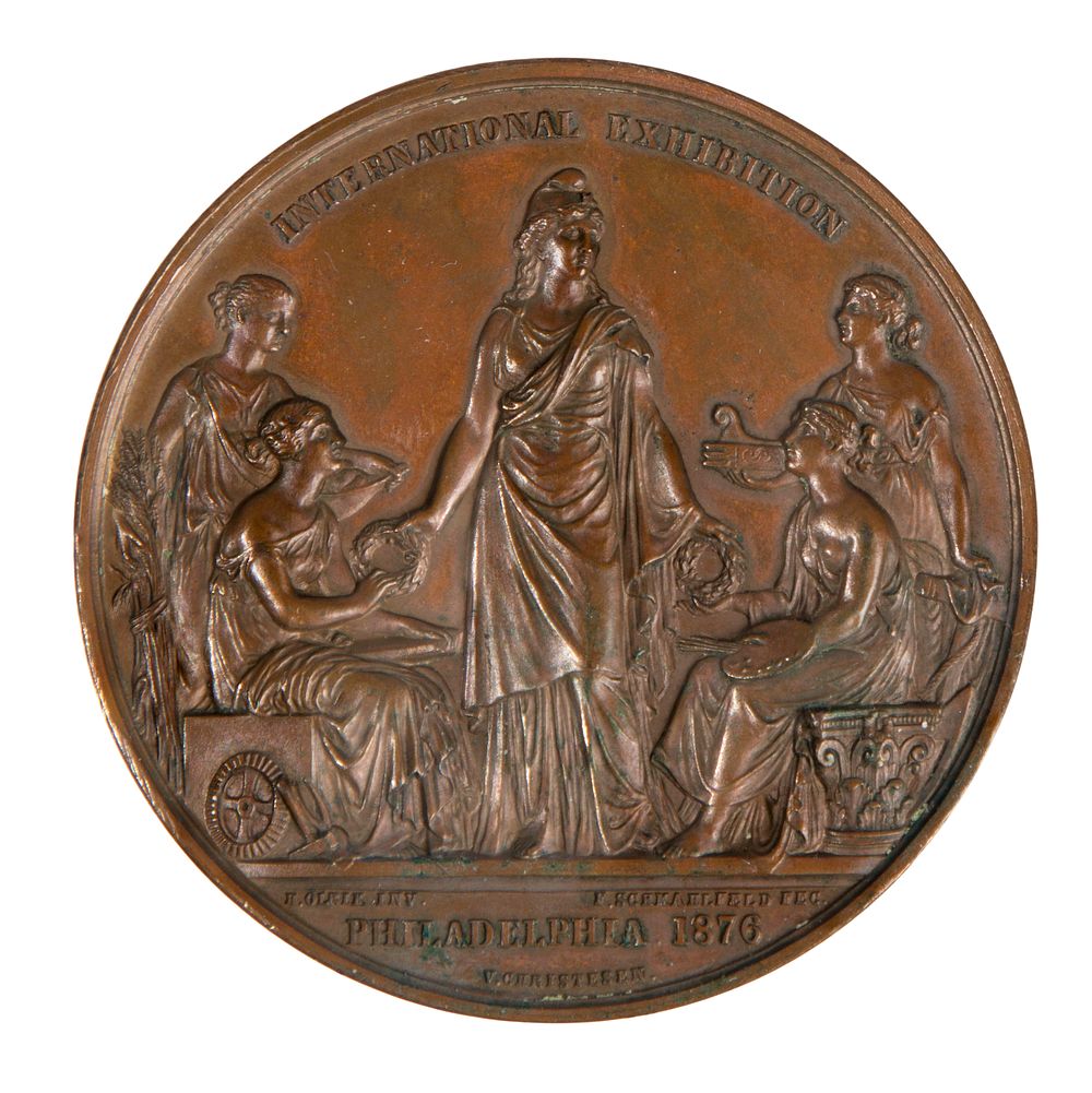 Lot 620: 1876 Centennial Bronze Medal