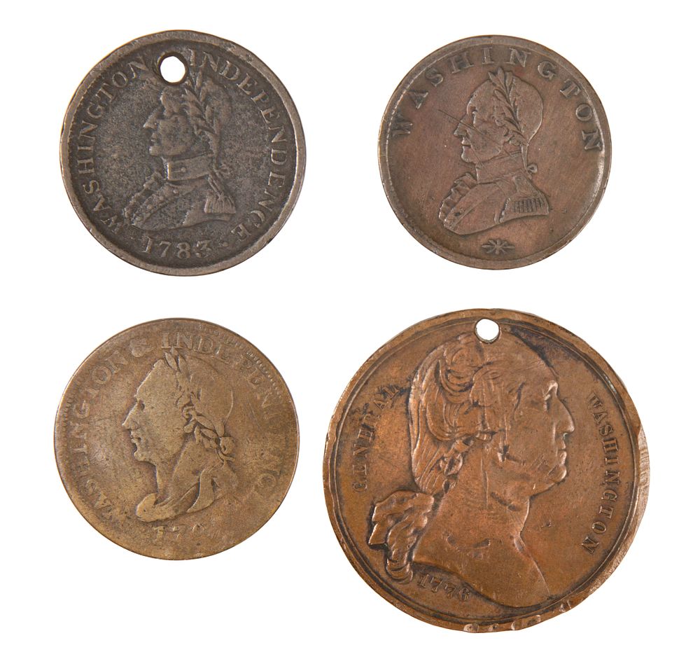 Lot 621: Washington Token Assortment