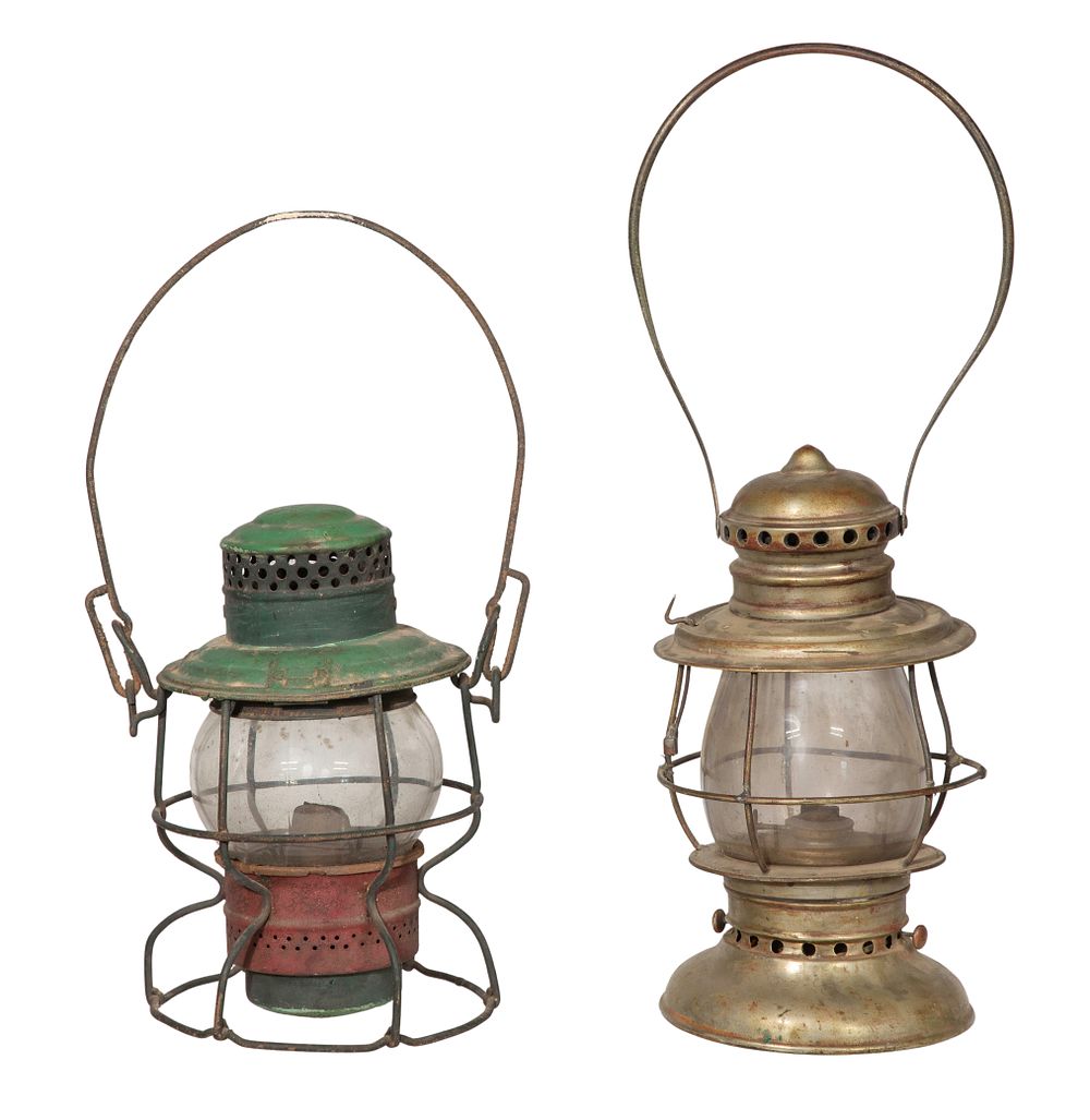 Lot 254: Chicago Rapid Transit Adlake Railroad Lantern