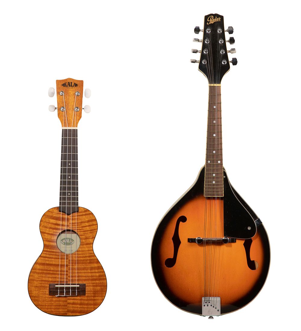 Lot 273: Rover Mandolin and Kala Ukulele