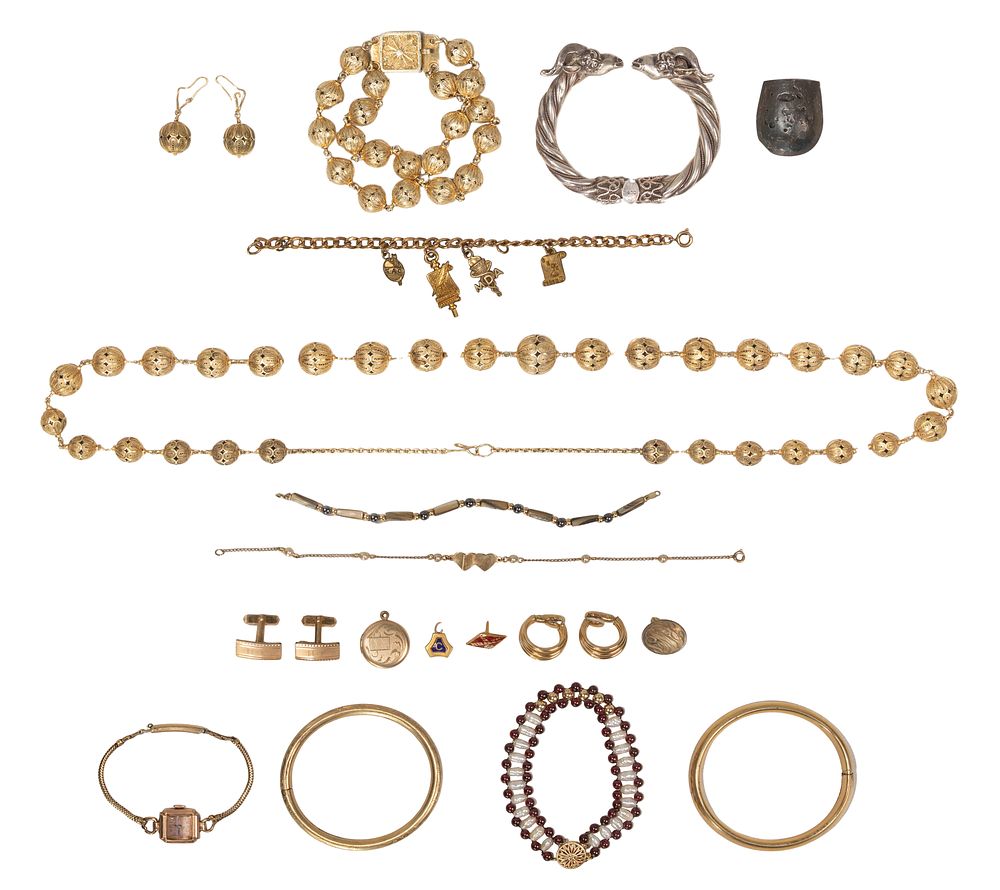 Lot 281: Silver and Costume Jewelry Assortment
