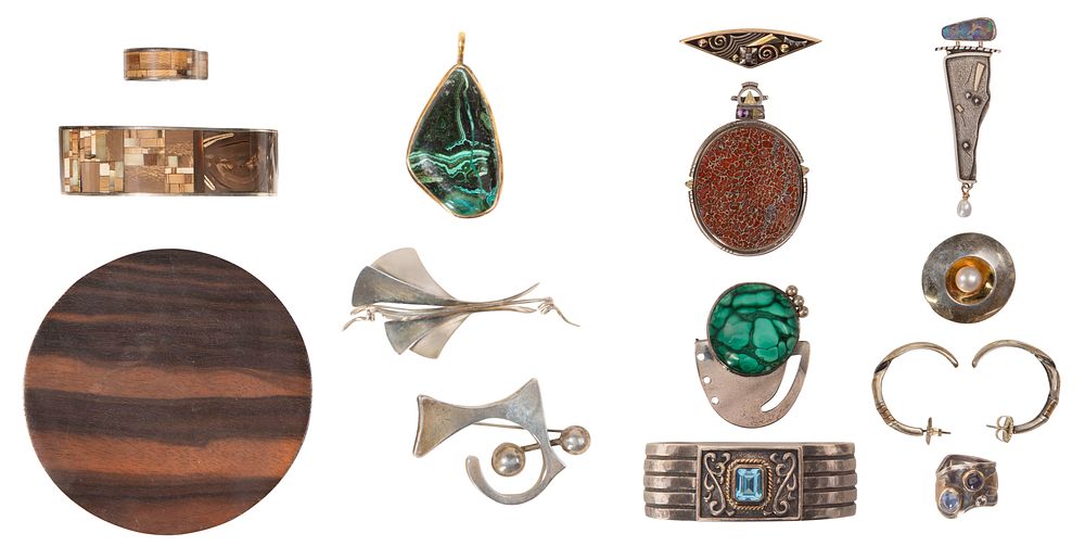 Lot 285: Artisan Sterling Silver and Jewelry Assortment