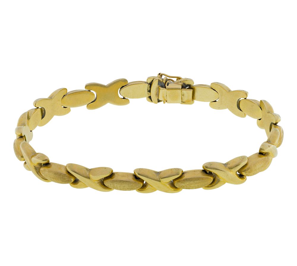 Lot 305: 14k Yellow Gold Bracelet