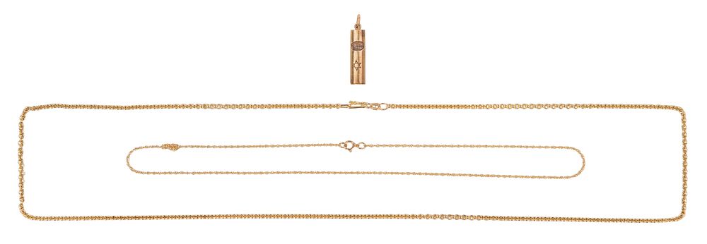 Lot 364: 14k Yellow Gold Jewelry Assortment