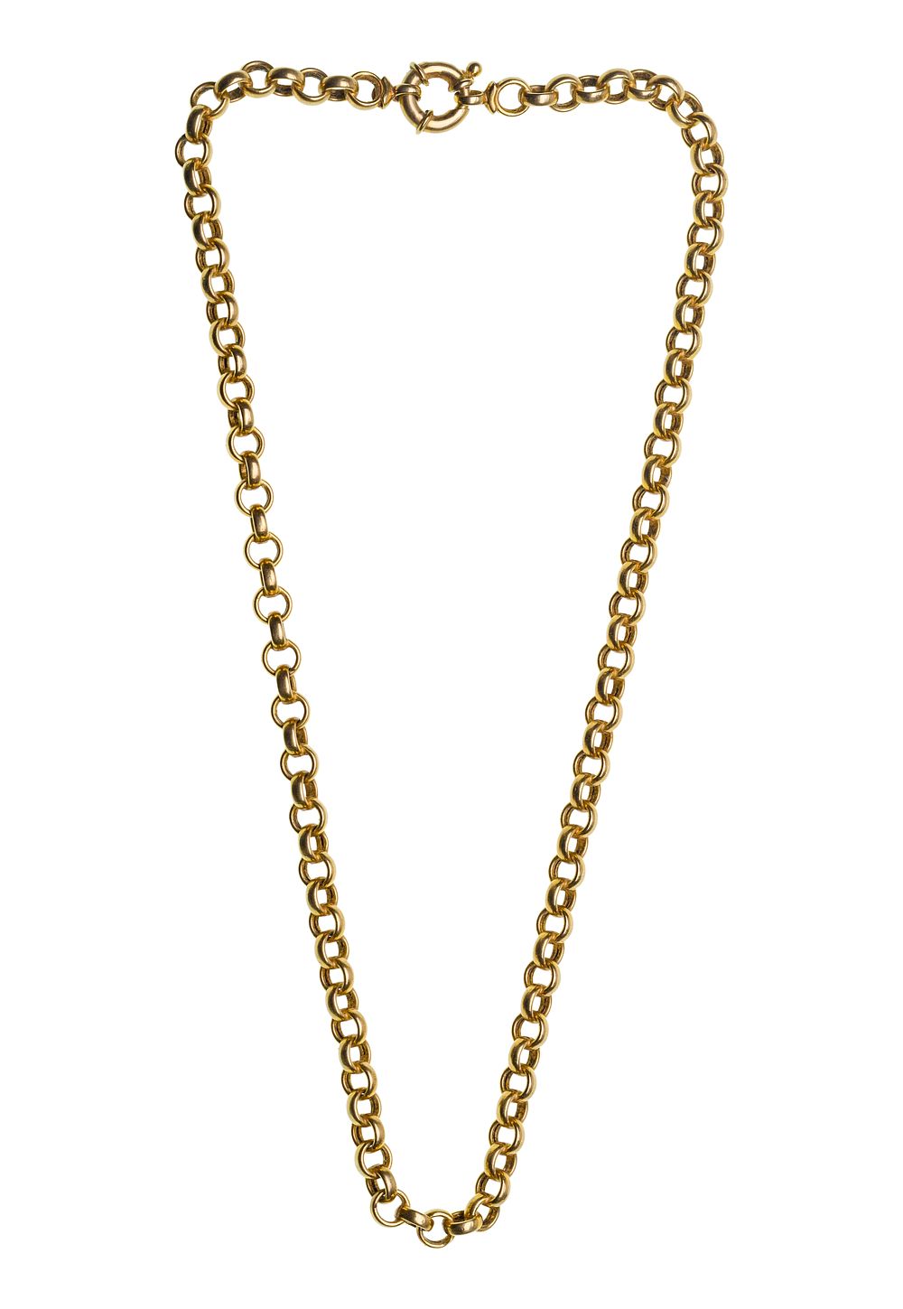 Lot 388: 14k Yellow Gold Necklace