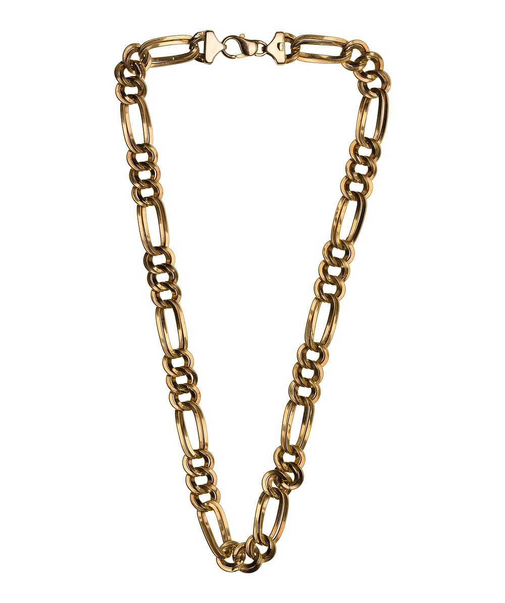 Lot 389: 14k Yellow Gold Necklace