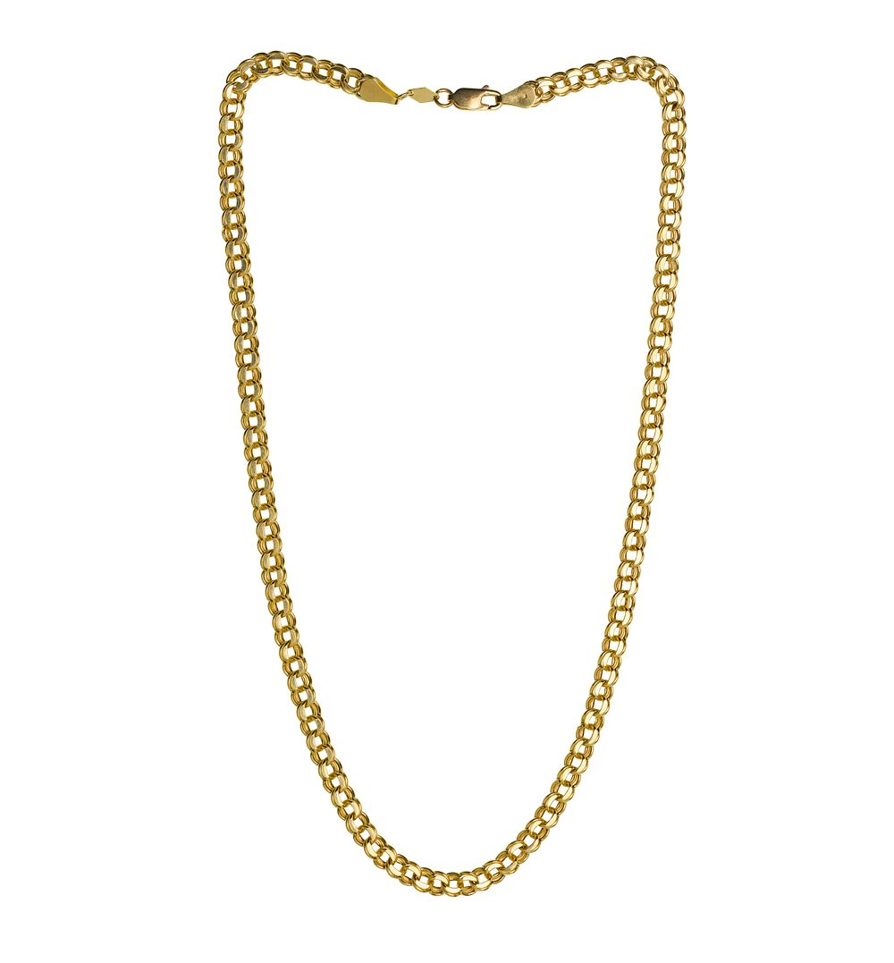 Lot 395: 18k Yellow Gold Necklace