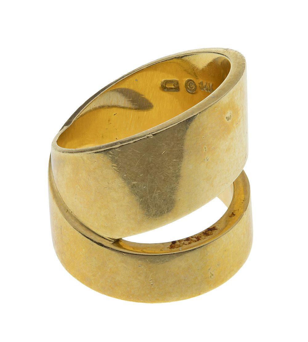 Lot 441: 14k Yellow Gold Ring