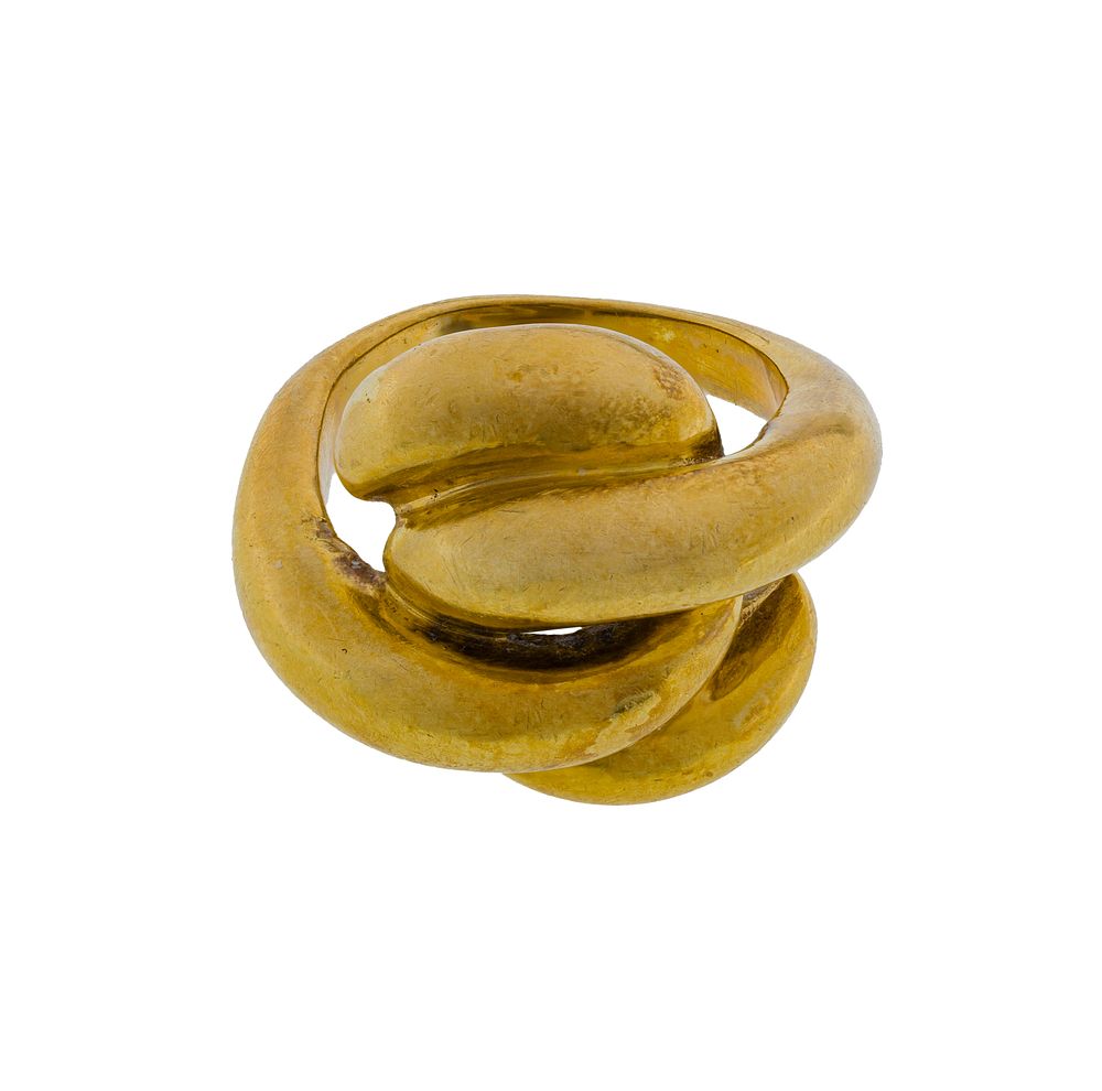 Lot 455: 18k Yellow Gold Ring