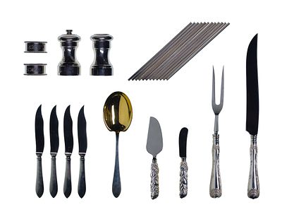 Tiffany & Co - Tiffany & Co Sterling Silver Tableware Assortment. Tiffany &amp; Co Sterling Silver 