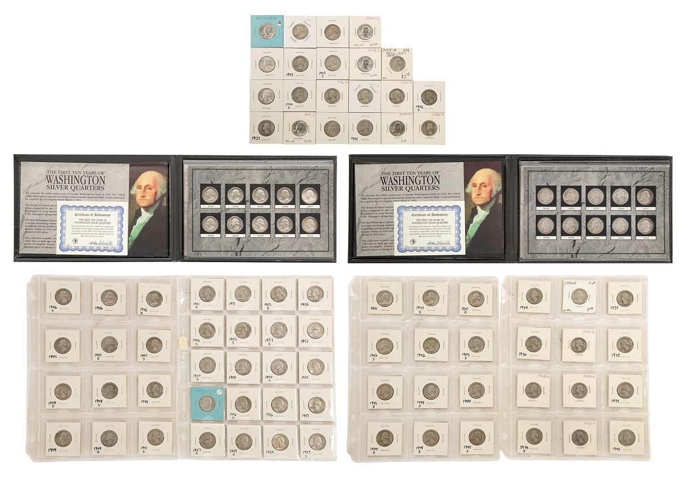 Lot 473: Washington 25c Assortment