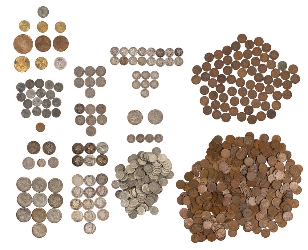 Lot 489: US Silver and Miscellaneous Coin Assortment