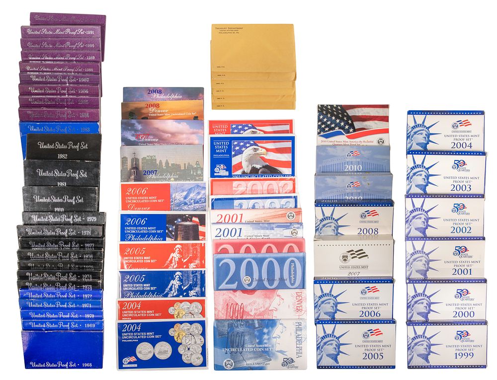 Lot 493: US Proof, Mint and Coin Set Assortment