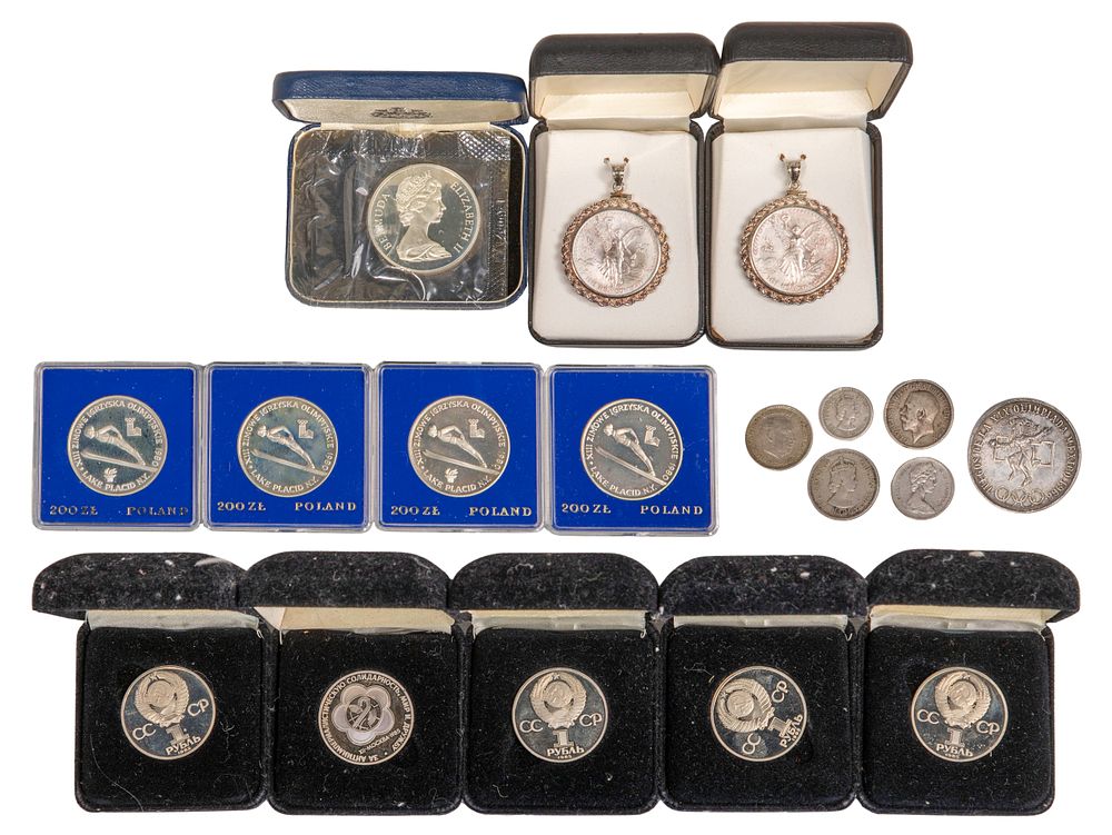 Lot 497: World: Silver Coin Assortment