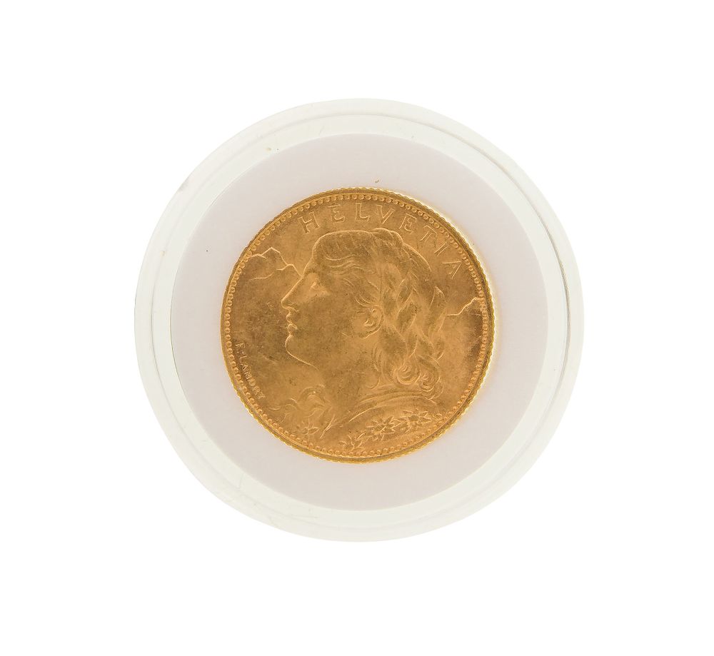 Lot 507: France: 1915 10-Franc Gold Coin
