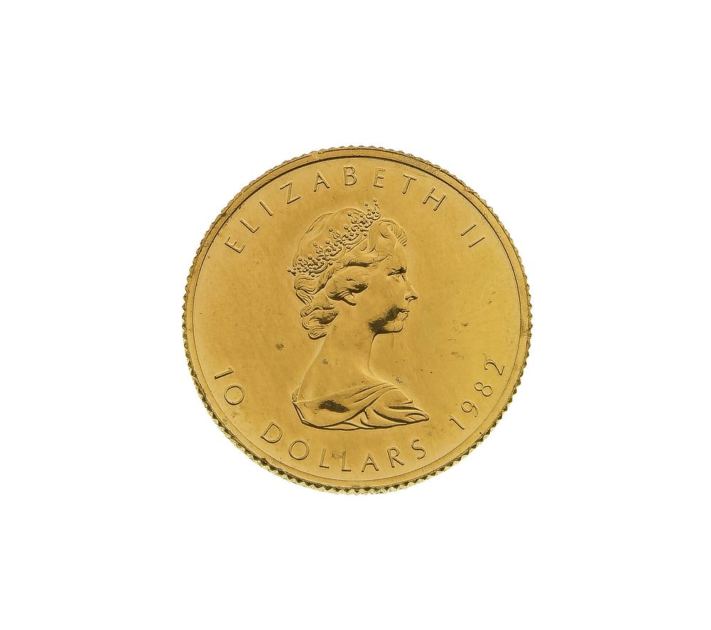 Lot 509: Canada: 1982 $10 Maple Leaf Gold Coin