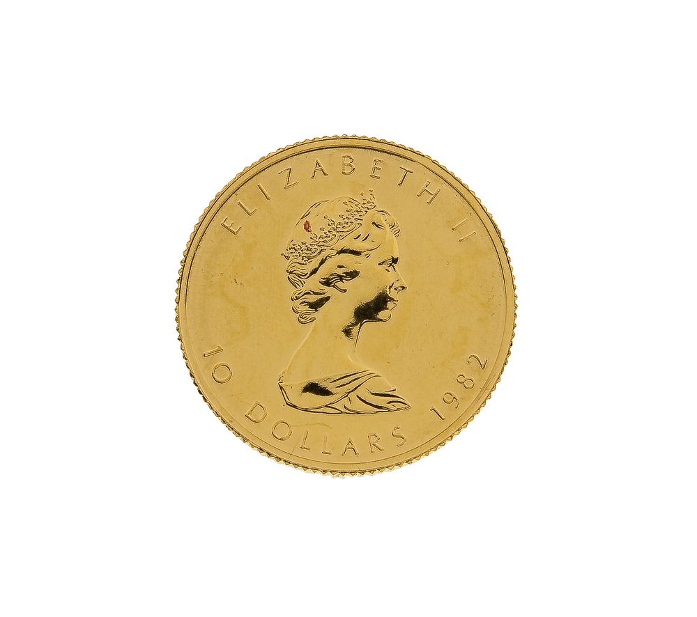 Lot 510: Canada: 1982 $10 Maple Leaf Gold Coin