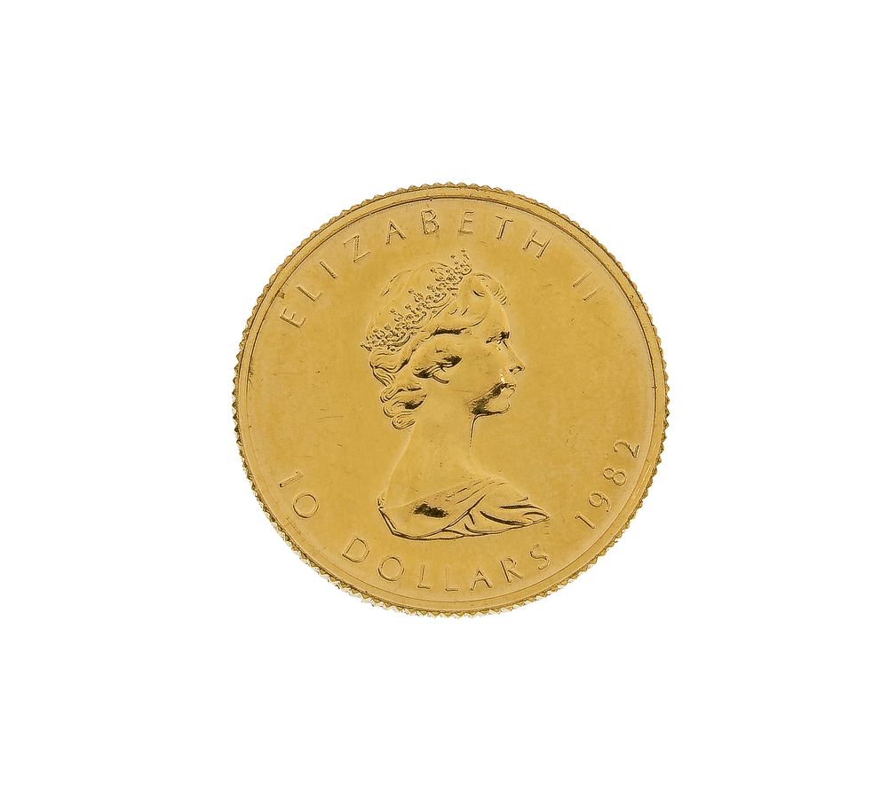 Lot 511: Canada: 1982 $10 Maple Leaf Gold Coin