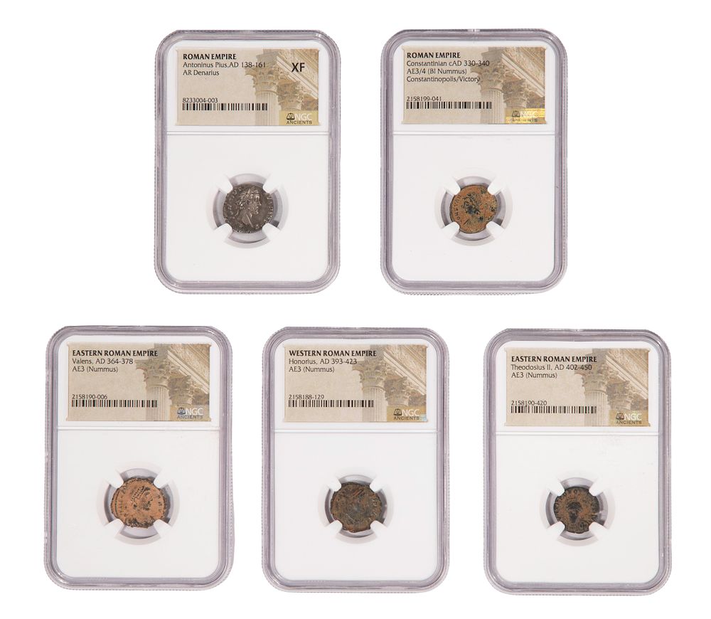 Lot 512: Ancient Coin Certified NGC Assortment