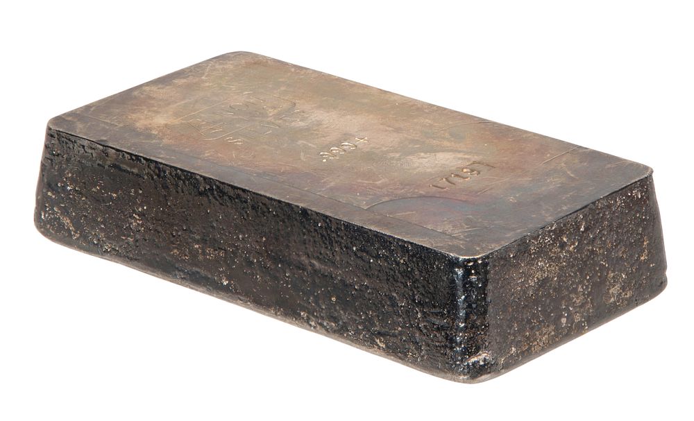 Lot 514: Fine Silver (.999) 50+ Troy Ounce Ingot