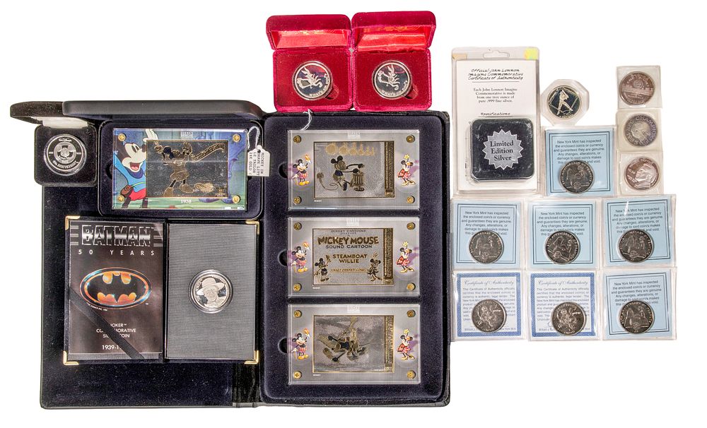 Lot 518: Disney and Cartoon Token Assortment