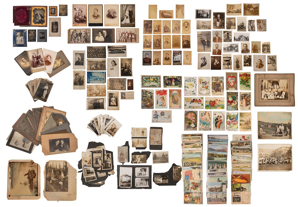 Lot 265: Photograph and Postcard Assortment