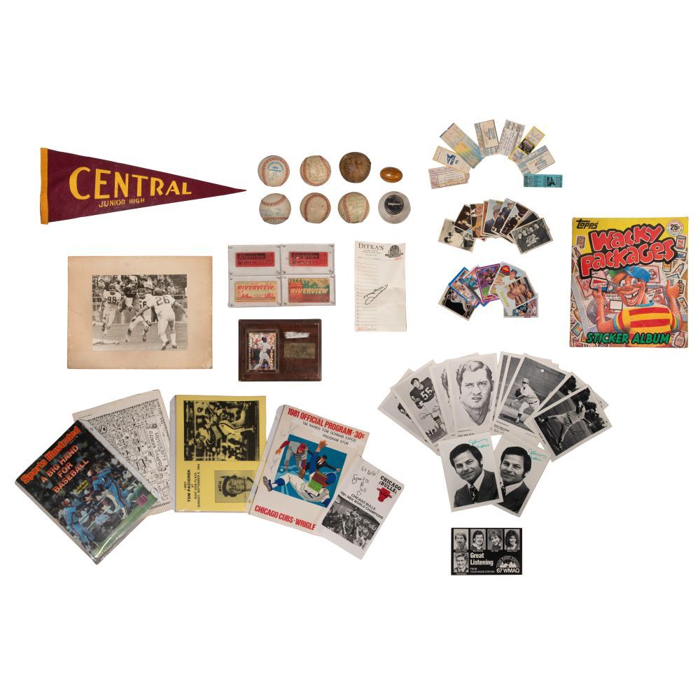 Lot 271: Signed Sports Memorabilia Assortment