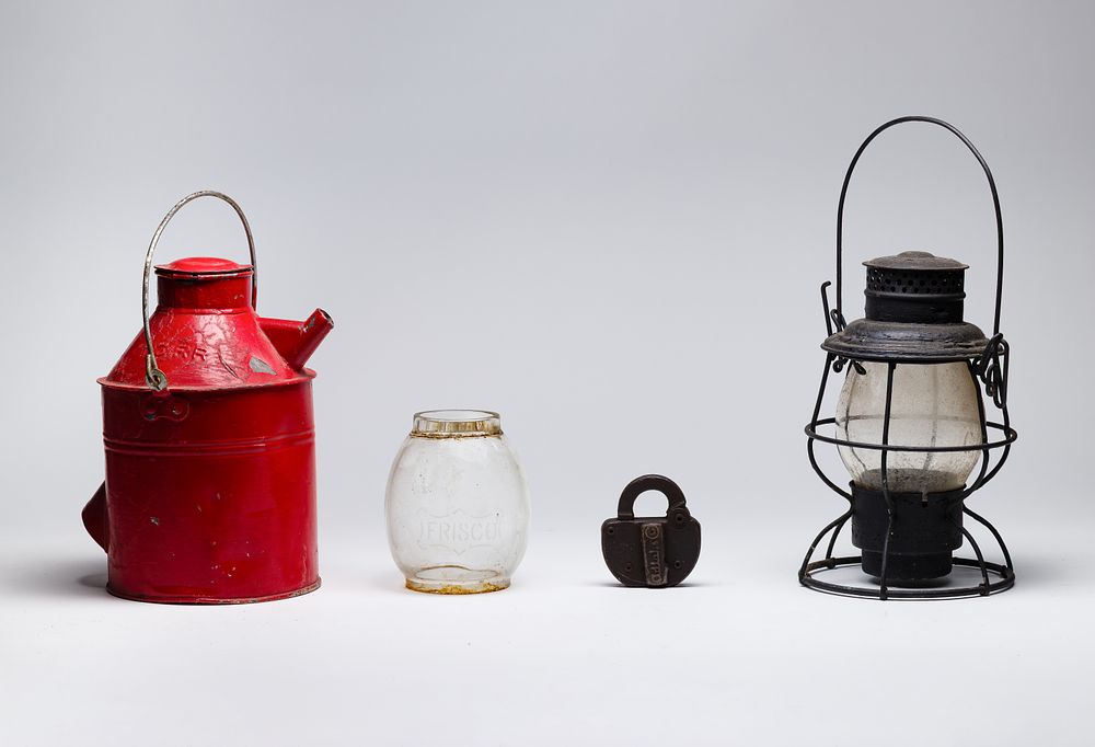 Lot 277: Railroad Object Assortment