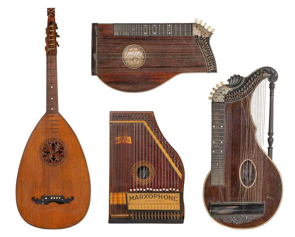 Lot 280: German Stringed Instrument Assortment