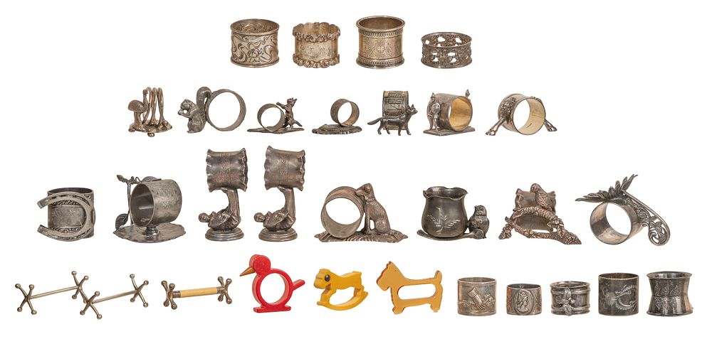 Lot 328: Napkin Ring Assortment