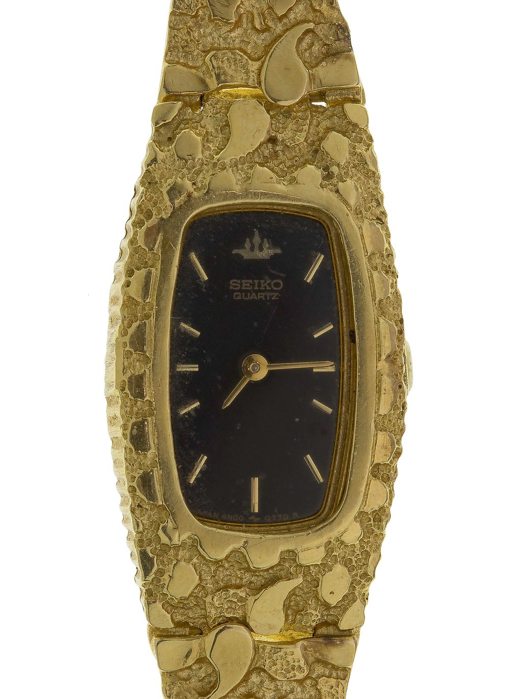 Lot 331: 14k Yellow Gold Wristwatch Bracelet