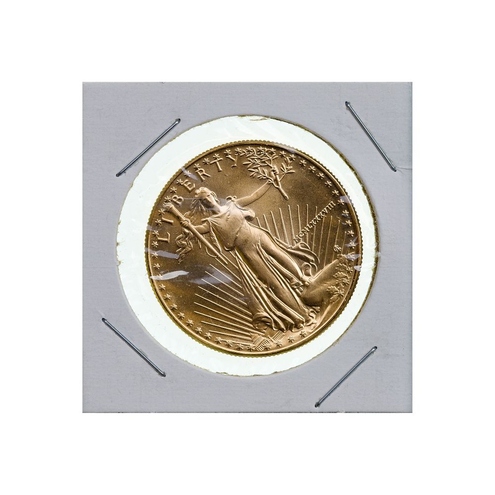 Lot 292: 1988 $50 Gold Eagle Unc.