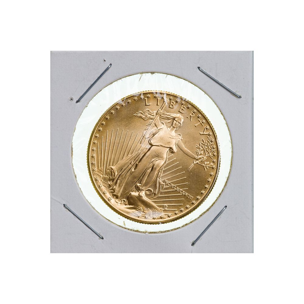 Lot 294: 1988 $50 Gold Eagle Unc.