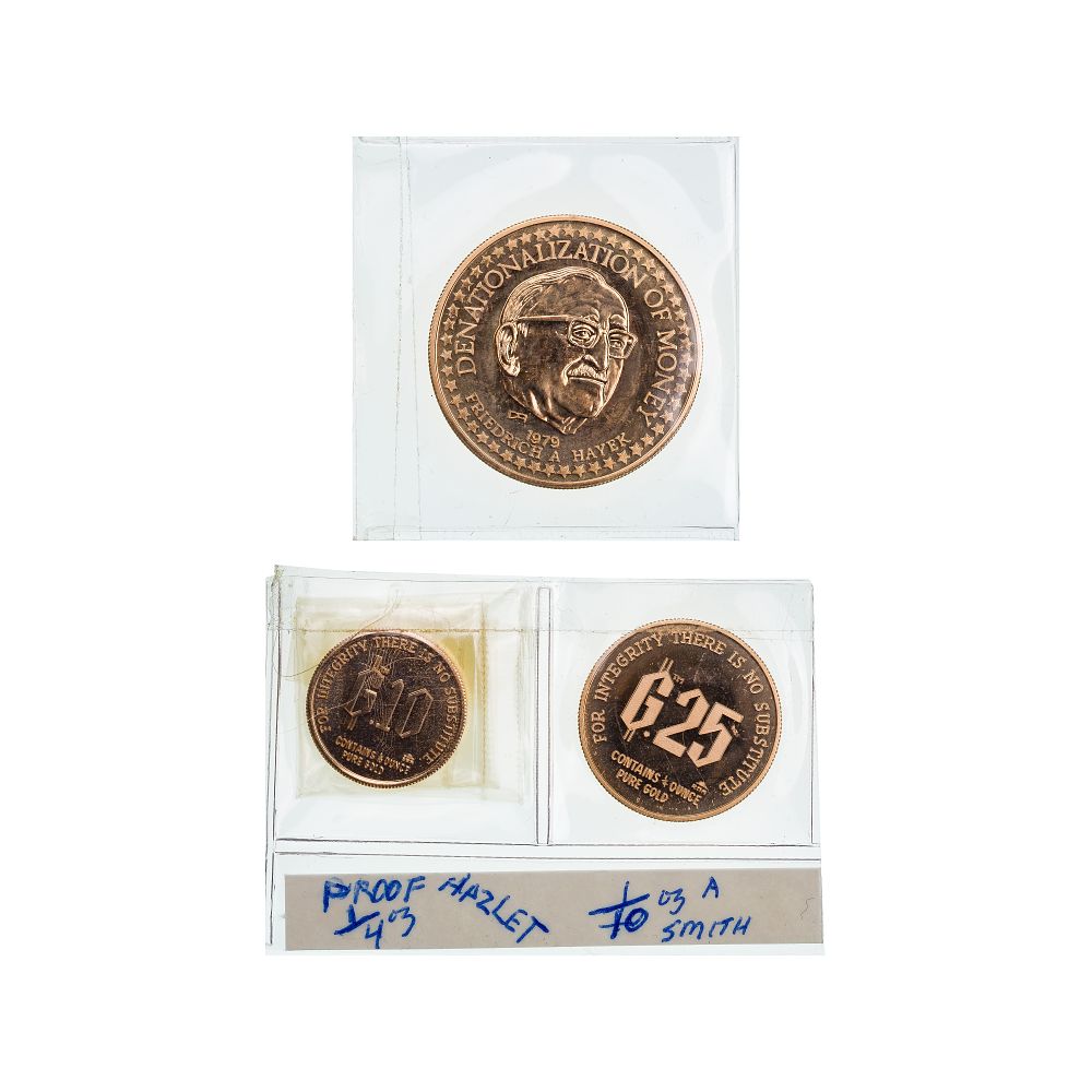 Lot 304: Hayek Gold Coin Collection
