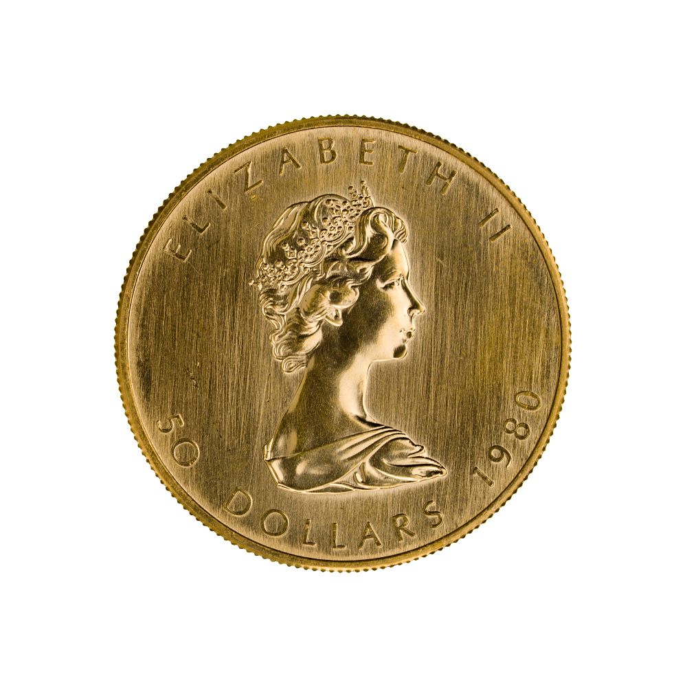 Lot 308: Canada: 1980 $50 Gold Unc.