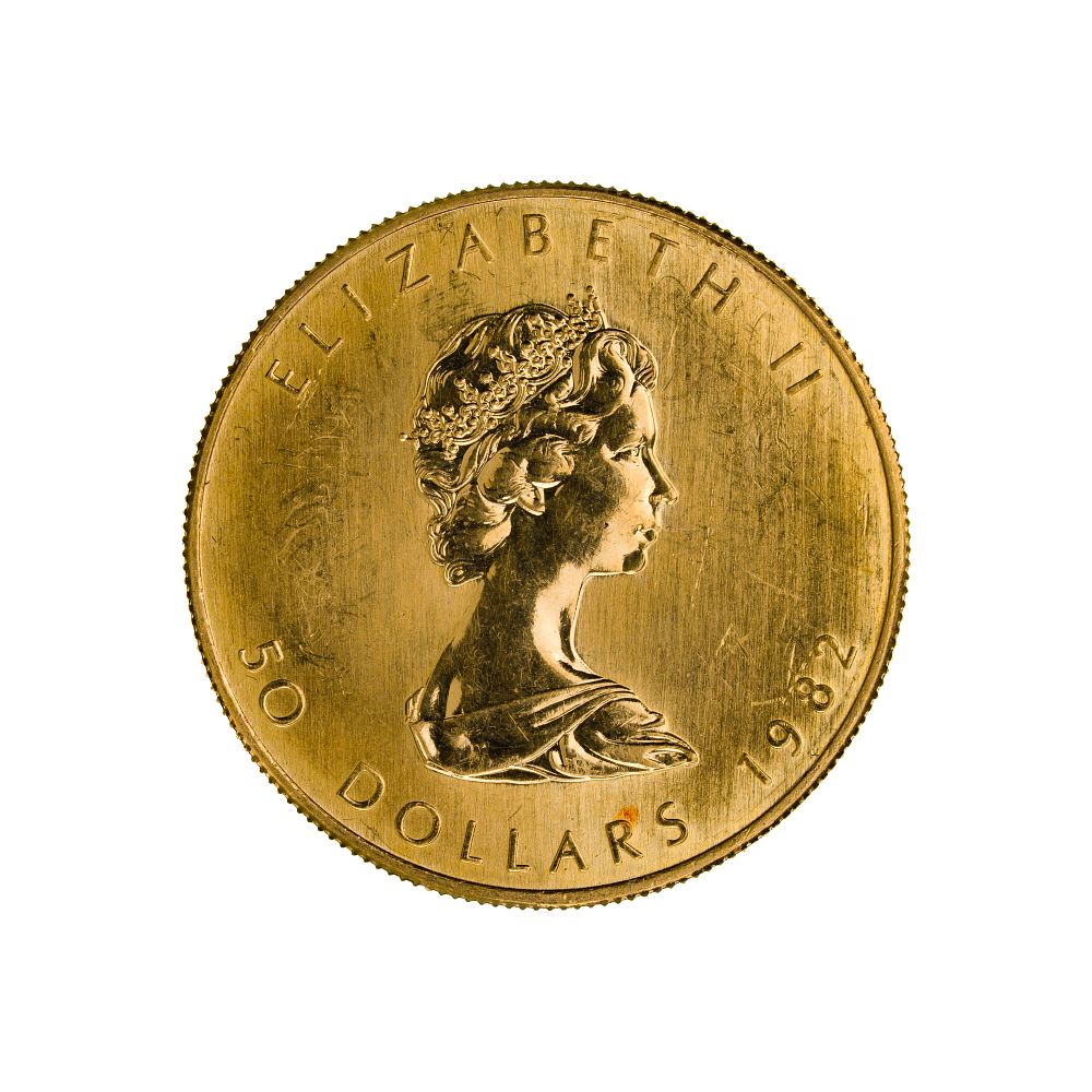 Lot 309: Canada: 1982 $50 Gold Unc.