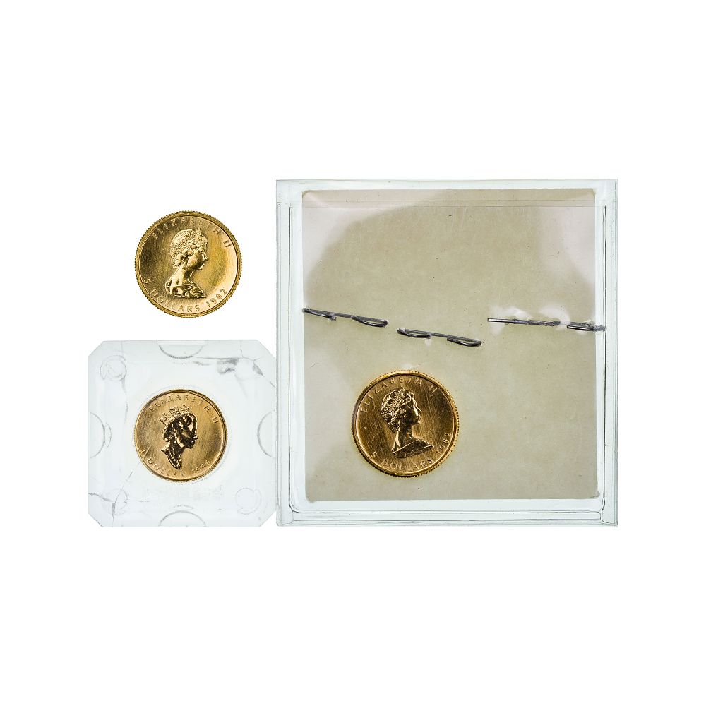 Lot 310: Canada: 1982 Gold, 1996 $1 Gold