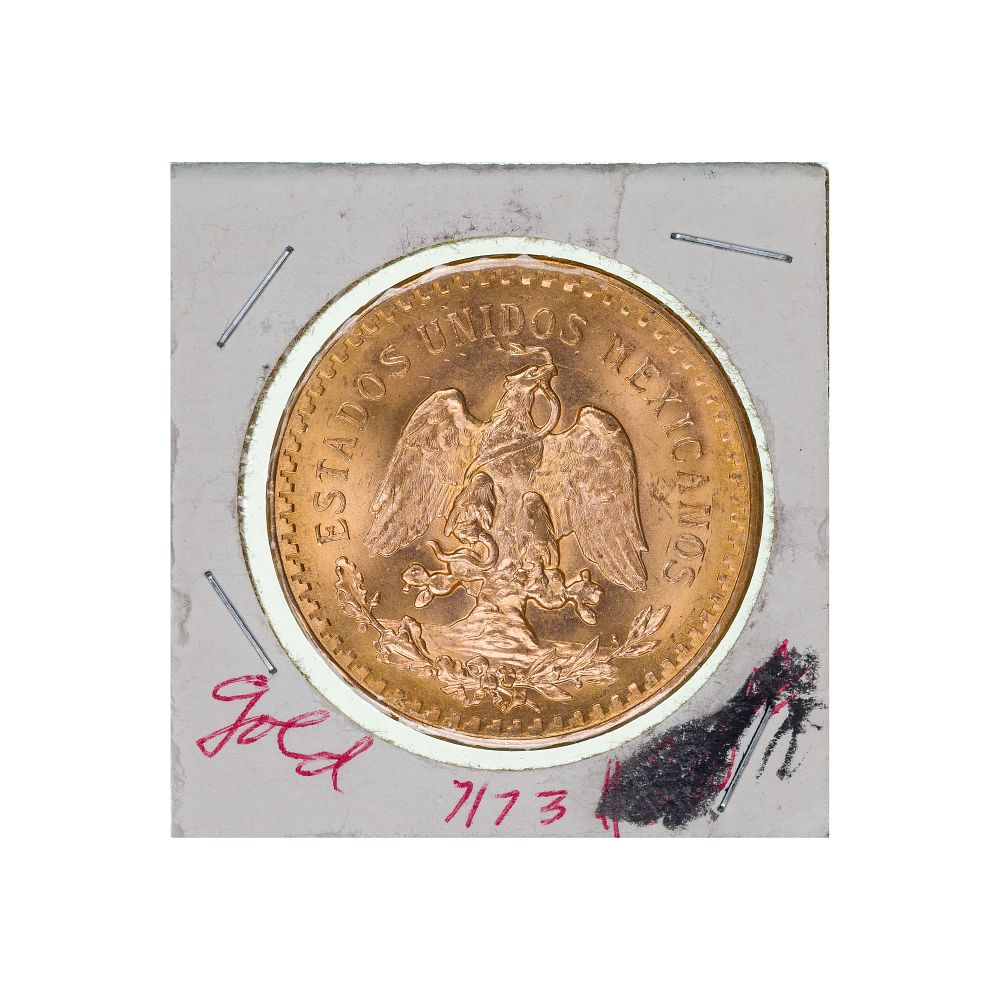 Lot 335: Mexico: 1947 50 Pesos Gold Unc.