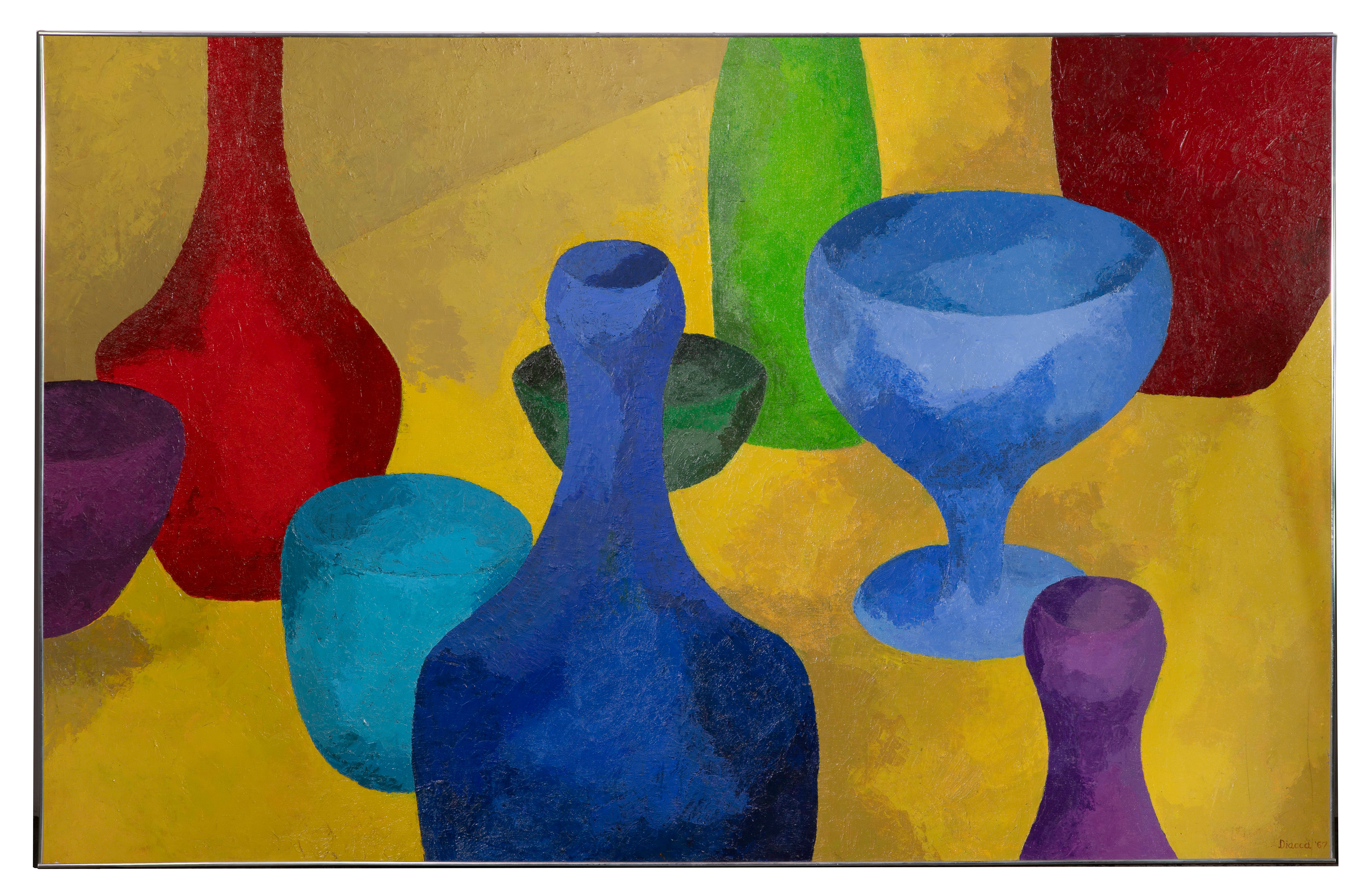 Patricia 'Diacca' Topp (American, 20th Century) Acrylic on Canvas