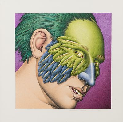 Robert Lostutter - Robert Lostutter (American, b.1939) 'Hummingbird' Lithograph 1993, pencil 