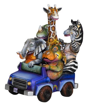 Carlos Albert - Carlos & Albert Sculpture Collection 'African Safari' Ceramic Sculpture. Carlos 