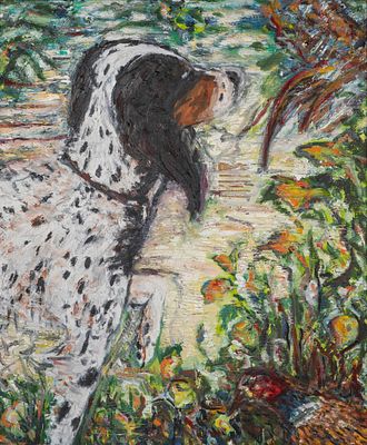 Virginia Bradley - Virginia Bradley (American, 20th Century) Acrylic on Canvas 1988, dated and 