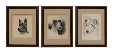 Kurt Meyer Eberhardt - Kurt Meyer Eberhardt (German, 1895-1977) Etching Assortment (3) items, all 