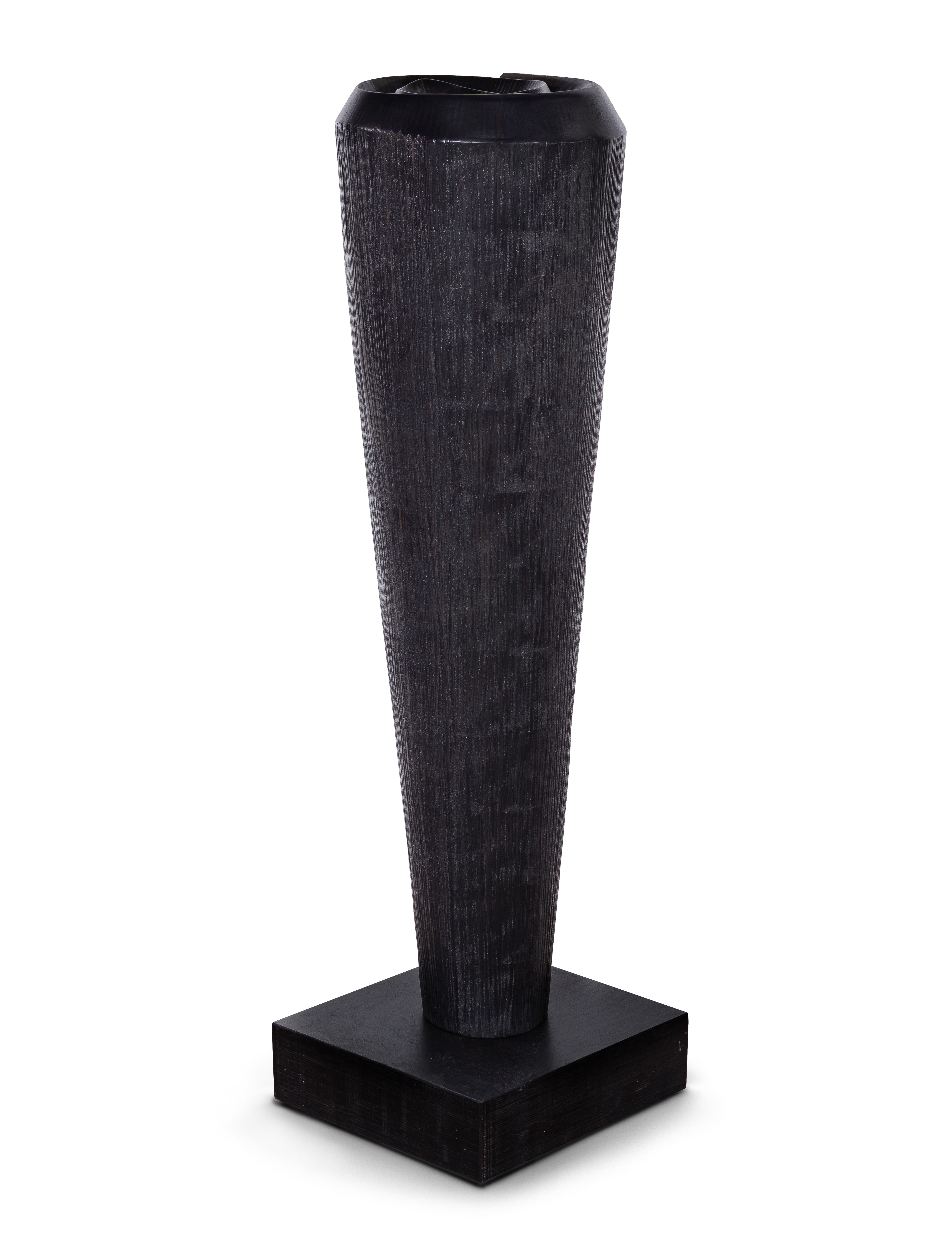 Michael Bauermeister (American, b.1957) Wood Sculpture