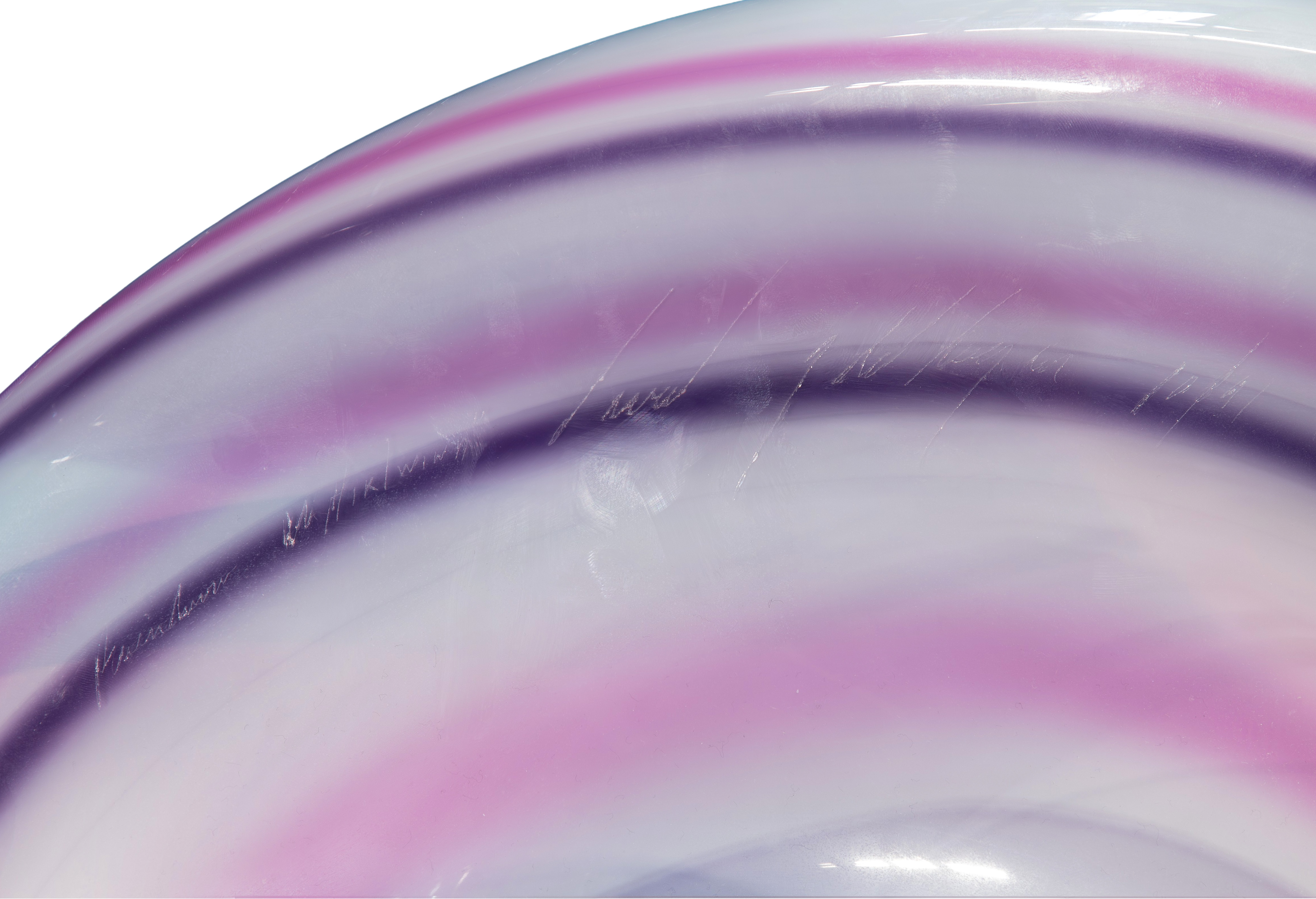 David Goldberg (American, 20th Century) Art Glass Sculpture