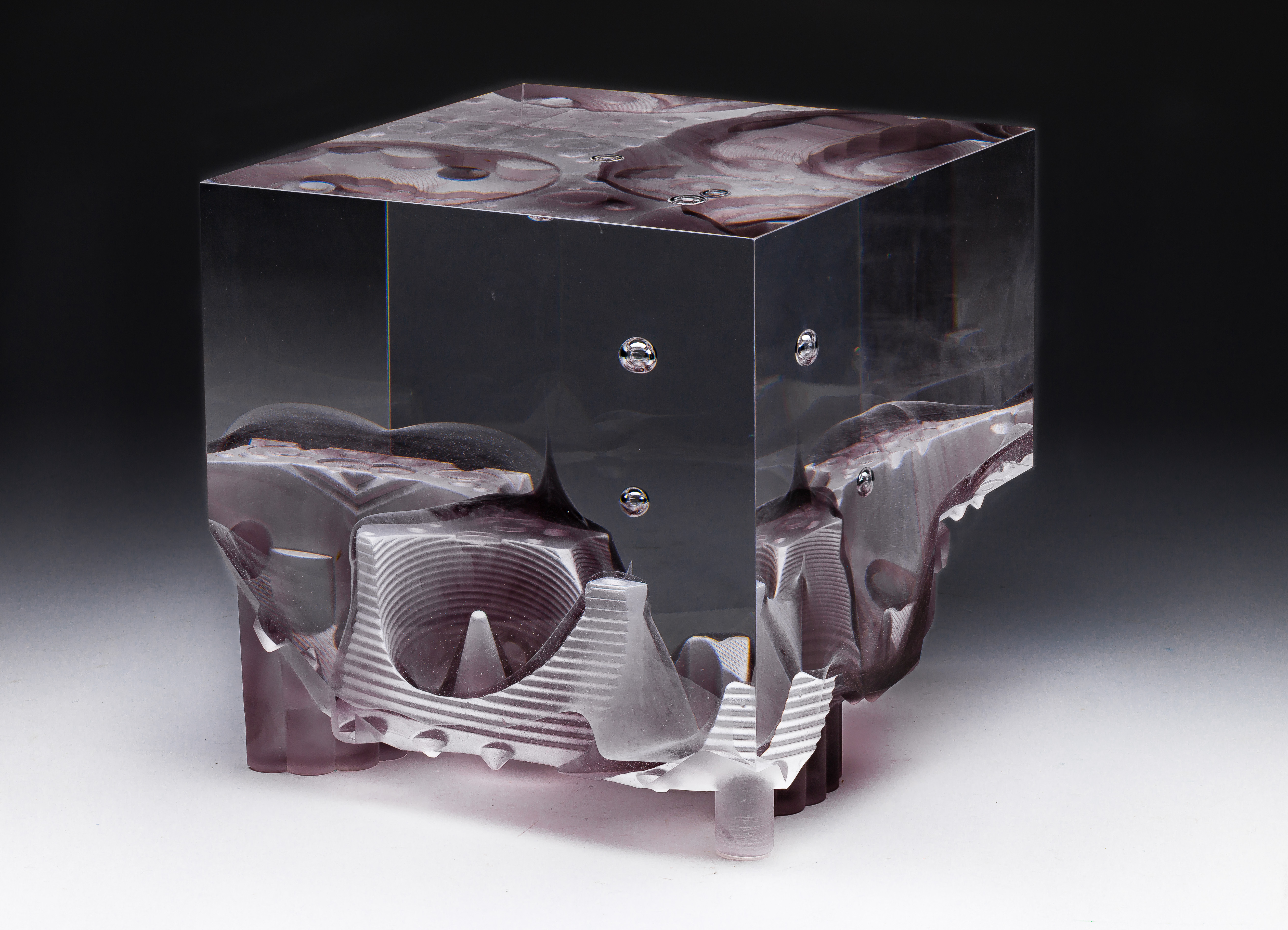 Steven Weinberg (American, b.1954) Art Glass Sculpture