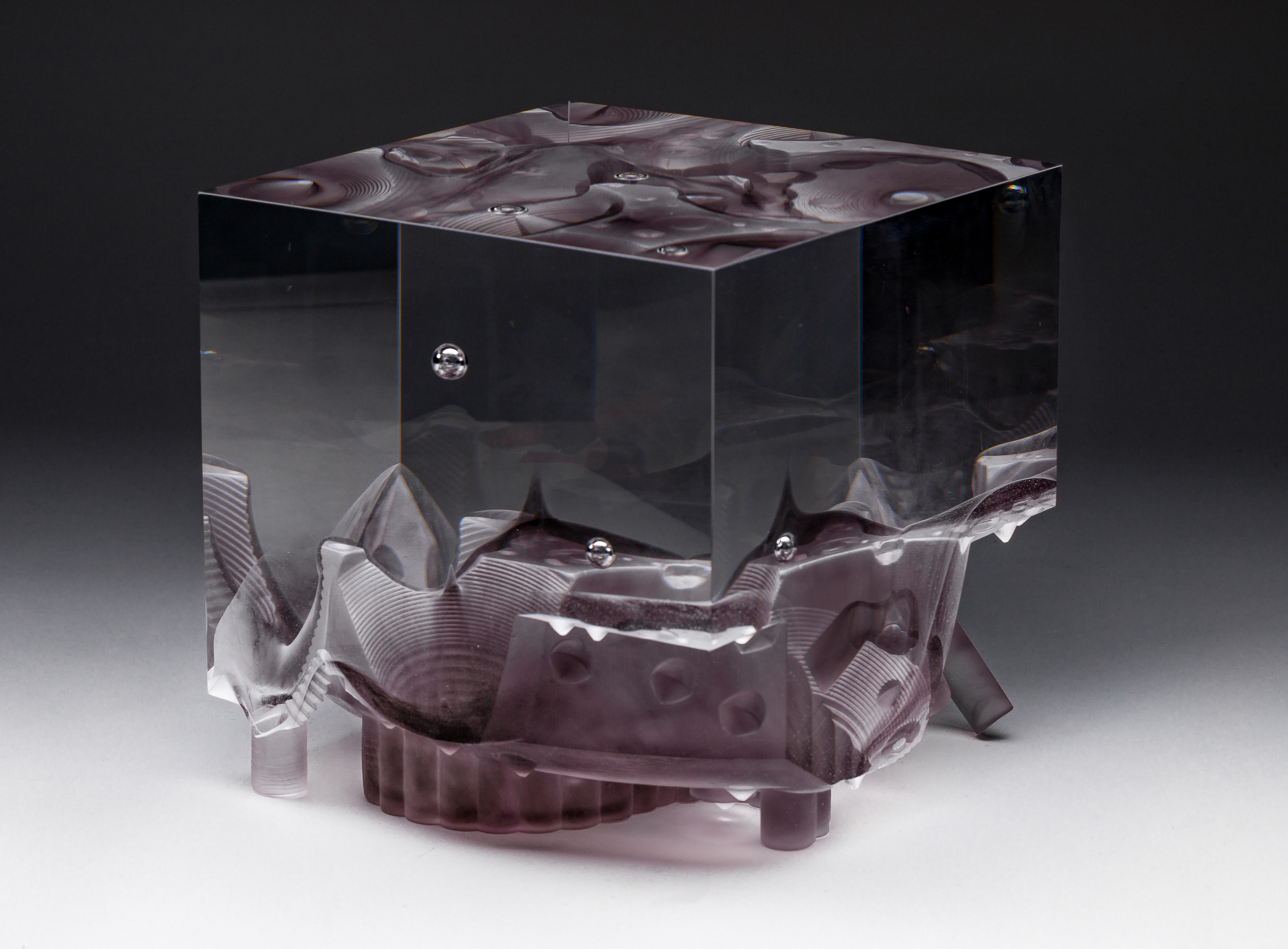 Steven Weinberg (American, b.1954) Art Glass Sculpture